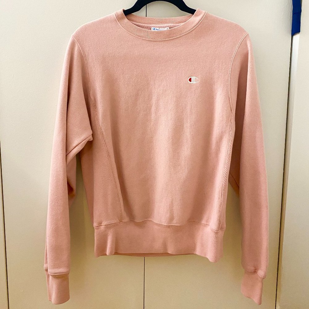 Champion Sweatshirt (pink/peach color)